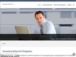 Sites similar to gesellschaftsrecht-ratgeber.de