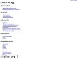 Sites similar to gesetze-in-app.de