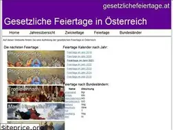 Sites similar to gesetzliche-feiertage.at
