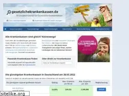 Sites similar to gesetzlichekrankenkassen.de