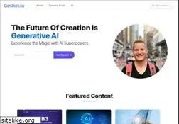 Sites similar to geshet.io