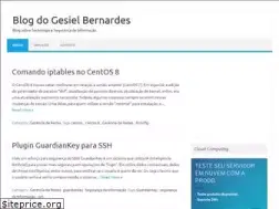 Sites similar to gesielbernardes.eti.br