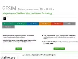 Sites similar to gesim-bioinstruments-microfluidics.com