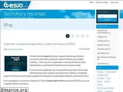 Sites similar to gesio.pro