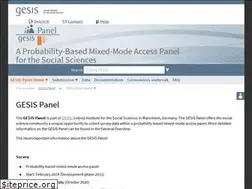 Sites similar to gesis-panel.org