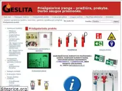 Sites similar to geslita.lt