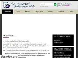 Sites similar to gesneriads.info