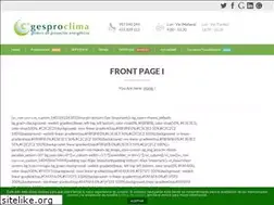 Sites similar to gesproclima.com