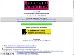 Sites similar to gestaltkritik.de