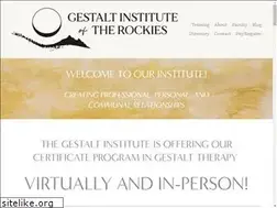 Sites similar to gestaltoftherockies.com