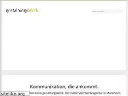 Sites similar to gestaltungswerk.de