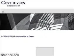 Sites similar to gesthuysen.de