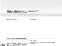 Sites similar to gestion-des-ressources-humaines.fr