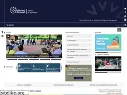 Sites similar to gestionderiesgos.gob.ec