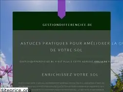 Sites similar to gestiondifferenciee.be