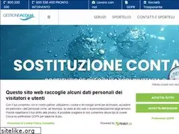 Sites similar to gestioneacqua.it