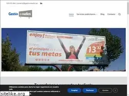 Sites similar to gestionmedios.es