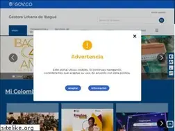 Sites similar to gestoraurbana-ibague-tolima.gov.co