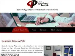 Sites similar to gestoriagarciapolo.es