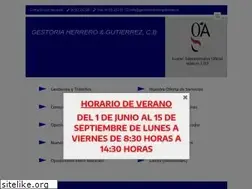 Sites similar to gestoriaherrerogutierrez.es