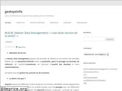 Sites similar to gestsysinfo.wordpress.com