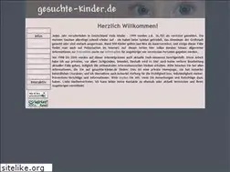 Sites similar to gesuchte-kinder.de