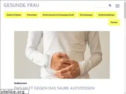 Sites similar to gesunde-frau-info.de