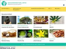 Sites similar to gesundenatur.info