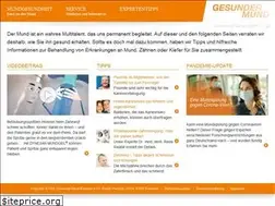 Sites similar to gesunder-mund.de
