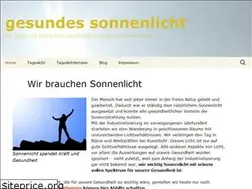 Sites similar to gesundes-sonnenlicht.de