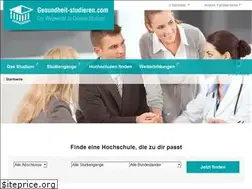 Sites similar to gesundheit-studieren.com