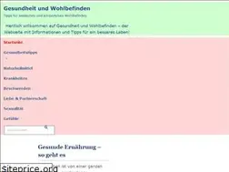 Sites similar to gesundheit-und-wohlbefinden.net