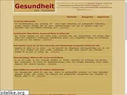 Sites similar to gesundheit-zum-nachlesen.de