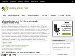 Sites similar to gesundheits-frage.de