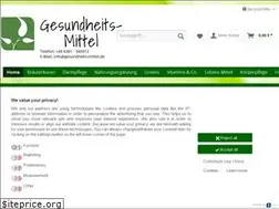 Sites similar to gesundheits-mittel.de