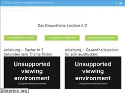 Sites similar to gesundheits-universum.de