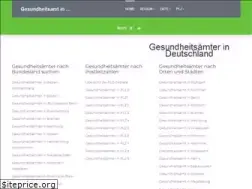 Sites similar to gesundheitsamt.in