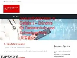 Sites similar to gesundheitsdaten-in-gefahr.de