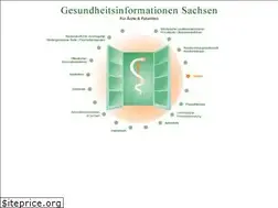 Sites similar to gesundheitsinfo-sachsen.de