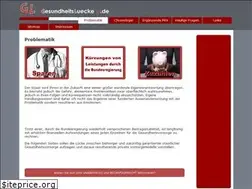 Sites similar to gesundheitsluecke24.de