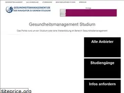 Sites similar to gesundheitsmanagement.de