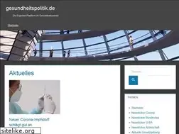 Sites similar to gesundheitspolitik.de