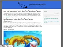 Sites similar to gesundheitspolitik.net