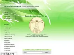 Sites similar to gesundheitspower.de