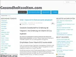 Sites similar to gesundheitsseiten.com