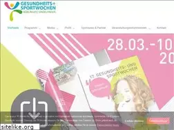 Sites similar to gesundheitsundsportwochen.de