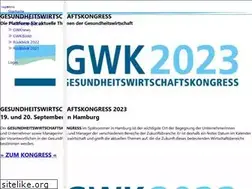 Sites similar to gesundheitswirtschaftskongress.de