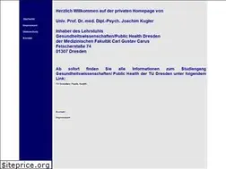 Sites similar to gesundheitswissenschaften-dresden.de