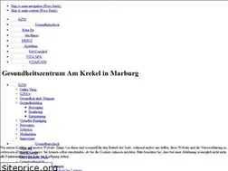 Sites similar to gesundheitszentrum-marburg.de