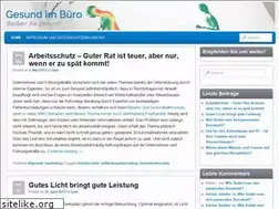 Sites similar to gesundimbuero.de